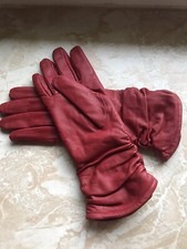 Lederhandschuhe größe rot gebraucht kaufen  Wuppertal