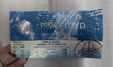 Pink floyd earls for sale  PENRHYNDEUDRAETH