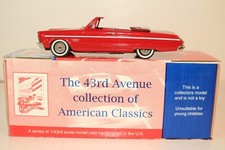 Miniaturas Milestone 1965 Plymouth Fury Conversível, Vermelho, usado comprar usado  Enviando para Brazil