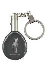 Używany, Cirneco dell'Etna brelok do kluczy owalny z koniem Art-Dog na sprzedaż  PL