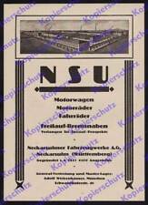 Motorrad nsu fabrikansicht gebraucht kaufen  Anger