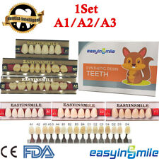 Dentadura dental A1/A2/A3 resina acrílica substituição dental faça você mesmo conjunto completo/superior/inferior comprar usado  Enviando para Brazil