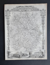 Antique map shropshire for sale  ROMFORD