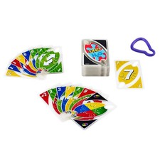 Mattel Games UNO H20 to GO, jogo de cartas resistente à água, para levar para a praia e comprar usado  Enviando para Brazil