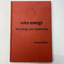 1975 Solar Energy Technology and Applications by J Richard Williams comprar usado  Enviando para Brazil