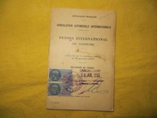 International driving license d'occasion  Expédié en Belgium