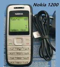 Celular Nokia 1200 - Preto e prata vários idiomas GSM 900/1800 desbloqueado comprar usado  Enviando para Brazil