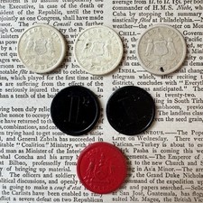 Vintage tramway tokens for sale  CRANLEIGH