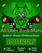 Diablo 4 Season 10 - All Torment Uber Boss Mats - D4 Infernal Chaos Season SC, usado comprar usado  Enviando para Brazil