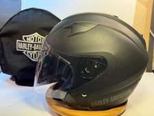 Capacete Harley Davidson HD-HO4 com viseira solar protetor facial preto fosco pequeno 2014 comprar usado  Enviando para Brazil