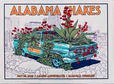 Pôster 2025 Alabama Shakes – Doyle – Assinado AP – Ascend Nashville – 24x18 (P/N) comprar usado  Enviando para Brazil