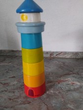 Haba stapelturm leuchturm gebraucht kaufen  Gundelfingen a.d.Donau