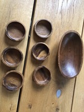 Schälchen holz nüsse gebraucht kaufen  Pfofeld