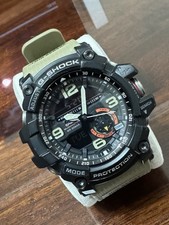 Relógio Casio GG-1000-1A5 G-Shock Mudmaster sensor duplo. Bege, usado comprar usado  Enviando para Brazil