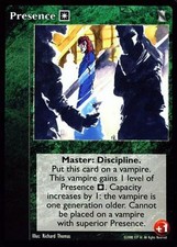 Presence master vampire usato  Italia