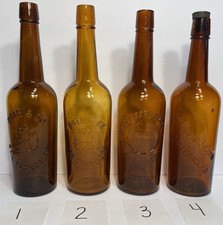 Quatro garrafas antigas de uísque vintage várias marcas de San Fransisco CA comprar usado  Enviando para Brazil