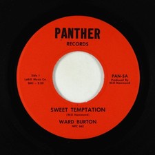 Northern Soul 45 - Ward Burton - Sweet Temptation - Panther VG++ comprar usado  Enviando para Brazil