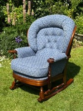 Wood rocking chair for sale  BEDALE