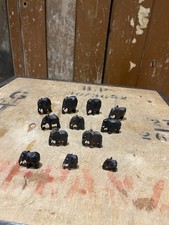 Tiny ebony elephants for sale  OXFORD