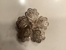 Vintage broche filigrane d'occasion  Expédié en Belgium