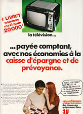 Publicité ancienne télévisi d'occasion  France