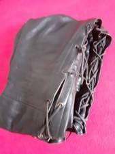 Lederhose biker schwarz gebraucht kaufen  Hettstadt