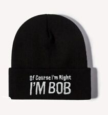 Bob black beanie for sale  MANSFIELD