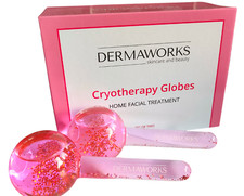 Globos de gelo para rosto e olhos bola de massagem linfática antienvelhecimento cuidados com a pele DERMAWORKS comprar usado  Enviando para Brazil