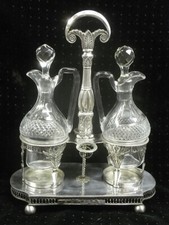 Huilier vinaigrier argent d'occasion  Équeurdreville-Hainneville