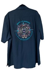 Camisa masculina de seda limitada CARLOS SANTANA Nat Nast Spirit of Passion GRANDE B-50” comprar usado  Enviando para Brazil