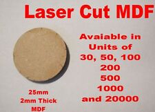 Bases redondas circulares de 25 mm em MDF corte a laser 2 mm, usado comprar usado  Enviando para Brazil