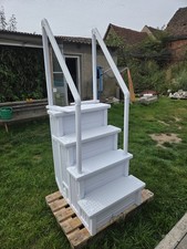 Stufige pooltreppe kunststoff gebraucht kaufen  Beilrode