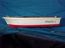 1950s STRUCTO Bateria Op TOY MOTOR BARCO Casco Plástico Sem Motor comprar usado  Enviando para Brazil