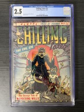 Chilling Tales 17 CGC 2.5! 10/53 Youthful Magazines Matt Fox Cover!, usado comprar usado Chilling Tales 17 CGC 2.5! 10/53 Youthful Magazines Matt Fox Cover!, usado comprar usado  Enviando para Brazil