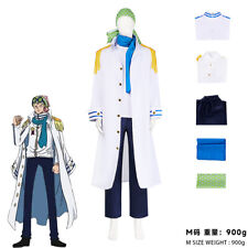 Cosplay One Piece Marine Coby Fantasias Halloween Carnaval Ternos Conjunto Completo de Roupas comprar usado  Enviando para Brazil