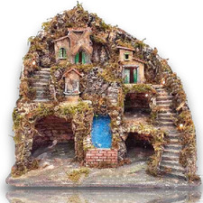 Presepe napoletano artigianale usato  Minturno
