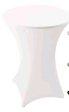 Stehtischhusse weiß cm gebraucht kaufen  Augsburg