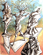 Statufies peinture toile d'occasion  Salernes