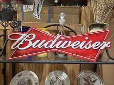 Budweiser tin embossed for sale  Elgin