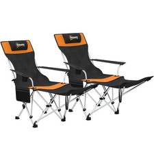 Outsunny set reclining for sale  GREENFORD