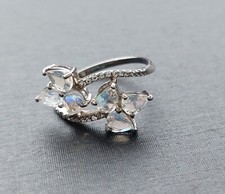 Regenbogen mondstein silberrin gebraucht kaufen  Rielasingen-Worblingen