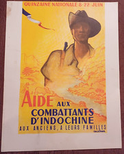 Affiche aide combattants d'occasion  Cambo-les-Bains