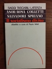 Socialismo diviso asor usato  Cagliari