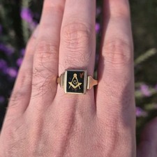 Victorian masonic signet for sale  NEWCASTLE UPON TYNE