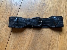 Ceinture large noire d'occasion  Paris X