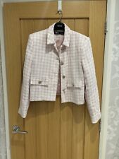 Pink white checked for sale  ILKESTON