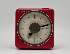 Relógio cubo alarme vermelho Sony ICF-A10W antigo rádio  comprar usado  Enviando para Brazil