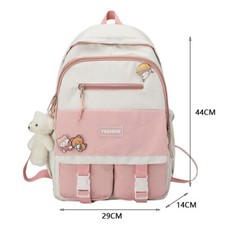 Usado, Mochila escolar adolescente Kawaii urso bonito faculdade viagem bolsa casual para meninas mulheres comprar usado  Enviando para Brazil