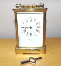 Brass carriage clock for sale  WOLVERHAMPTON