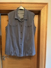 Denim look waistcoat for sale  DUNGANNON